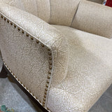 Patterned Wingback w/ Nailhead Trim LOUNGE CHAIRS 30w28d47h