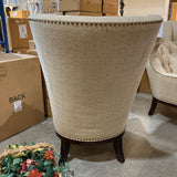 Patterned Wingback w/ Nailhead Trim LOUNGE CHAIRS 30w28d47h