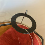 Brown Round Lampshade 13.5w/19h/22w ACCESSORIES