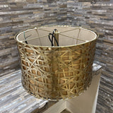 Uttermost Alita Champagne Metal Drum Pendant LIGHTING 22d38h