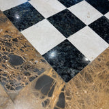 Carlyle Stone Game Table FURNITURE 30w30d31h