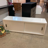 Two Door Modern MEDIA CONSOLE White 55w15d18.5h