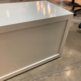 Two Door Modern MEDIA CONSOLE White 55w15d18.5h