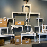 14pc Custom Display Tables FURNITURE White