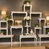 14pc Custom Display Tables FURNITURE White
