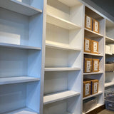 Commercial Grade Display Shelf FURNITURE White 216w18d118h