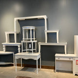 12pc Set Custom Display Tables FURNITURE White