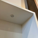 Illuminated Display Bookcase BOOK SHELF White 42w17d84h