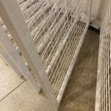 Commercial Grade Metal Grid Partition FURNITURE White