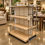 Double Sided Display Case FURNITURE 50.5w32d62h