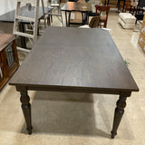 TOV Furniture Mila Extendable DINING TABLE Dark Brown 74-114w44d30h