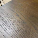 TOV Furniture Mila Extendable DINING TABLE Dark Brown 74-114w44d30h