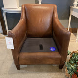 Leather Armchair CHAIR 30w31d34h