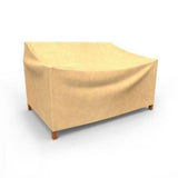 Budge All Seasons Small Outdoor Sofa Cover OUTDOOR Tan 74w31d31h