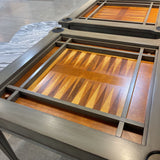 Vincent Backgammon Table SIDE TABLE 36Wx30H