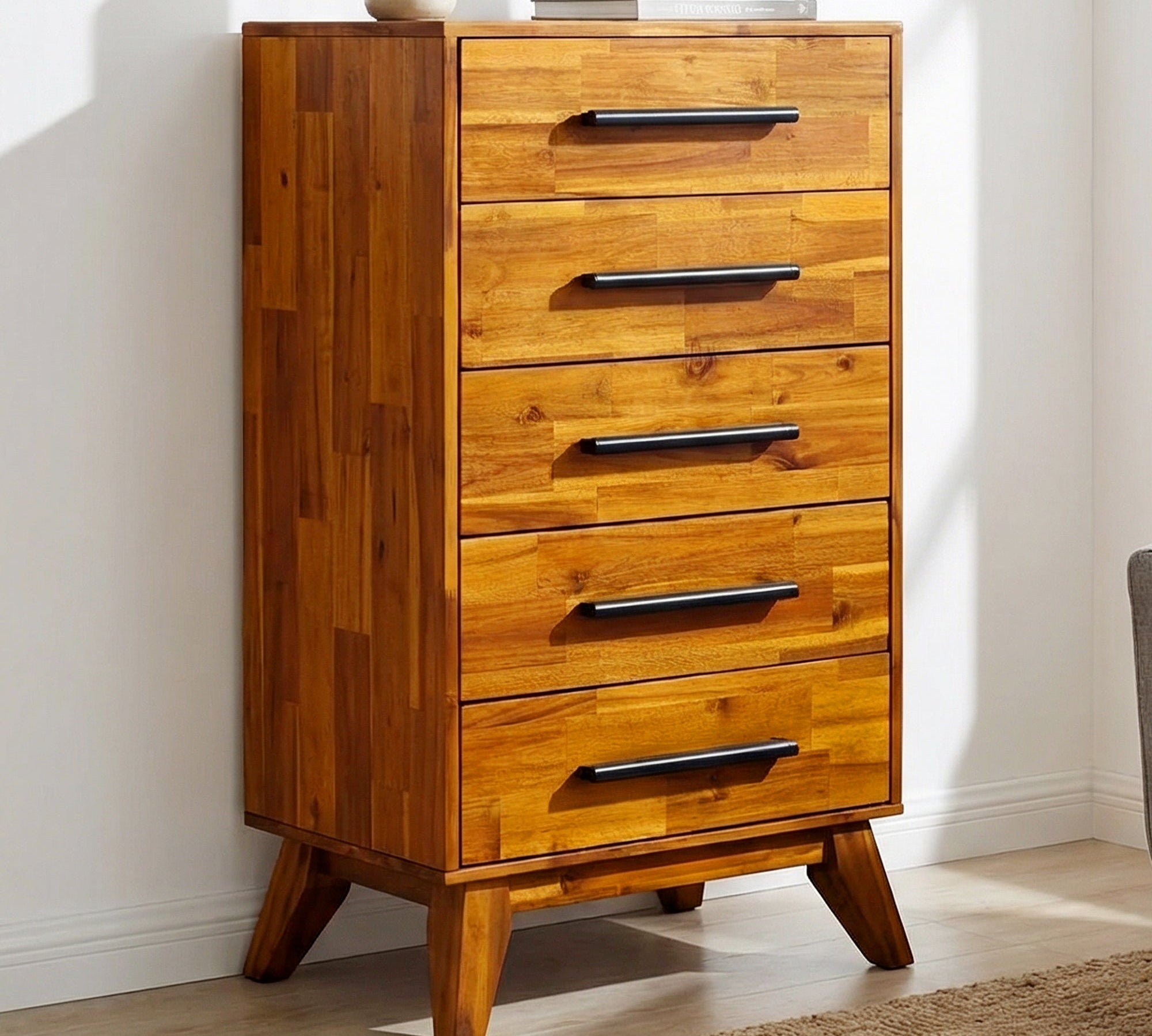 Linea Solid Wood Dresser