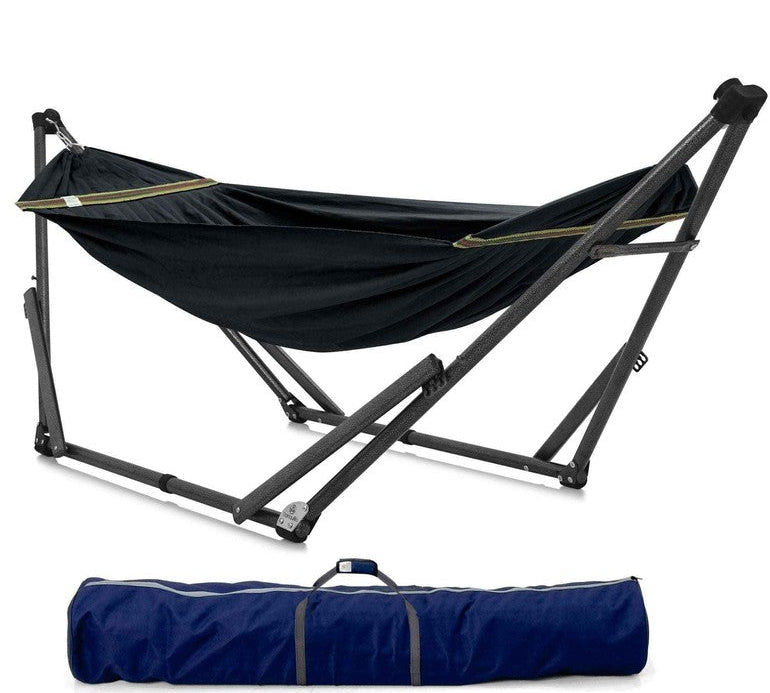 Tranquillo Uniki Canvas Hammock with Stand for Ultimate Relaxation