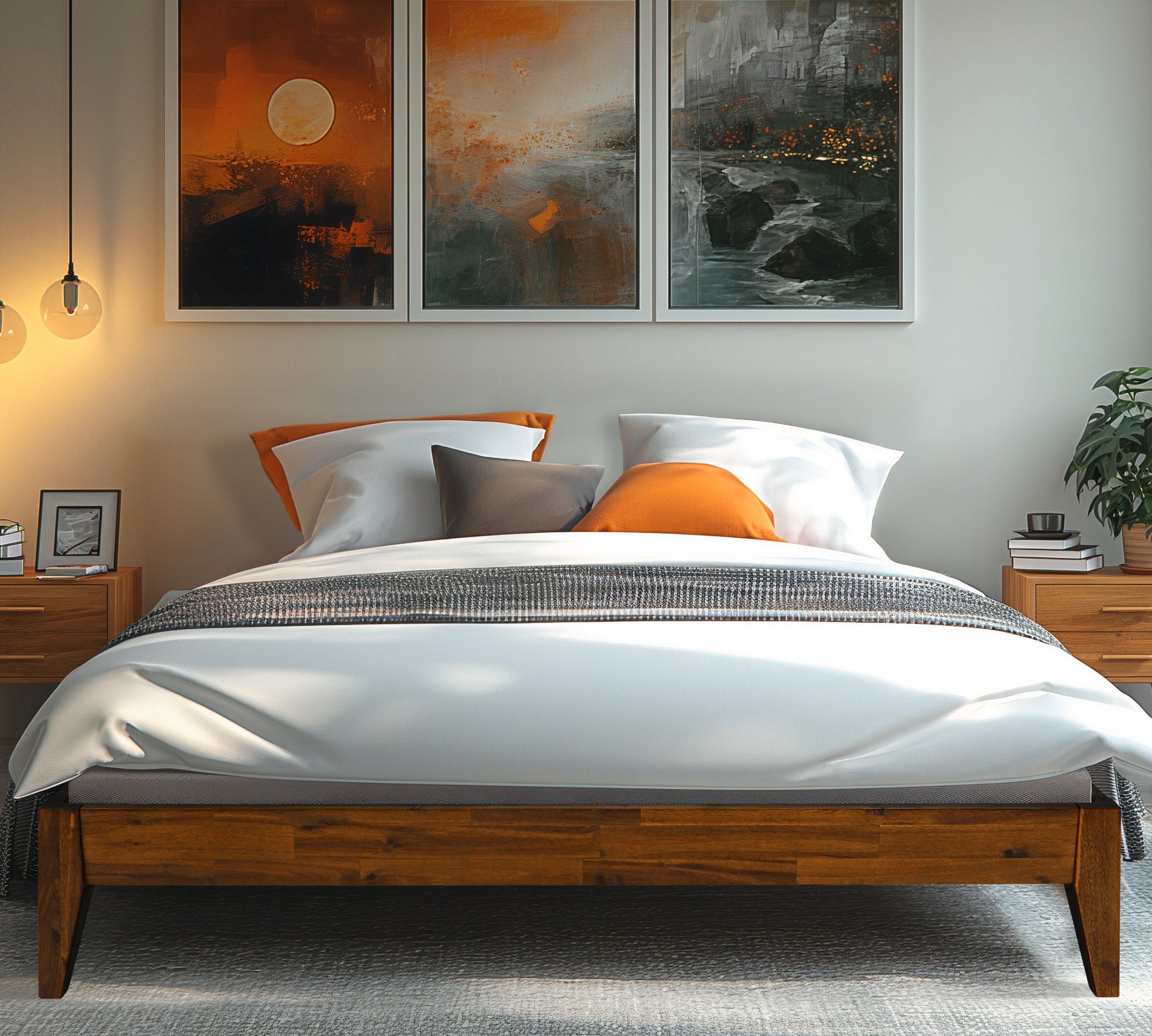 Mervyn Solid Wood Bed Frame