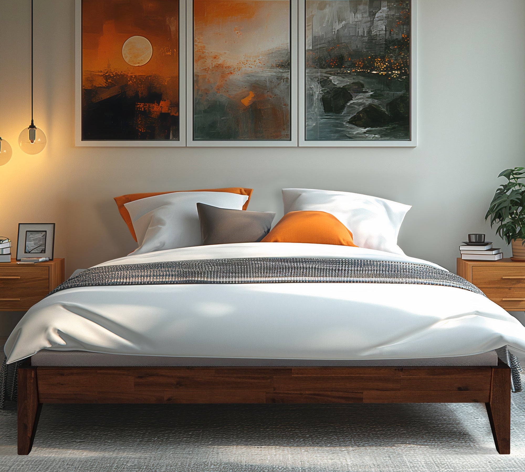Mervyn Solid Wood Bed Frame