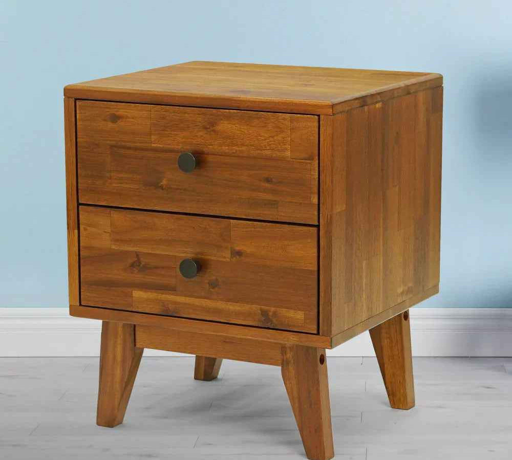 Silvia Solid Wood Nightstand