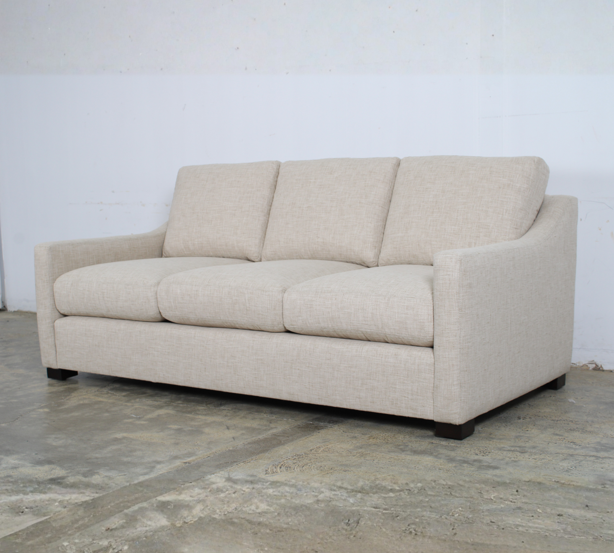 Modern Slope Arm Sofa