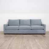 Modern Slope Arm Sofa & Ottoman
