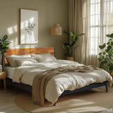 Callisto Solid Wood Bed Frame
