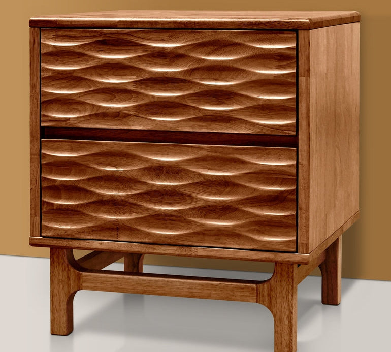 Elara Solid Wood Nightstand
