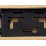 Dont Tread On Me Secure Decorative Wall-Mounted Gun Cabinet (Stripes)