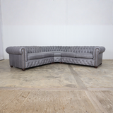 Traditional Chesterfield Radius Corner Sectional