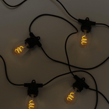 Spiral Solar String Lights