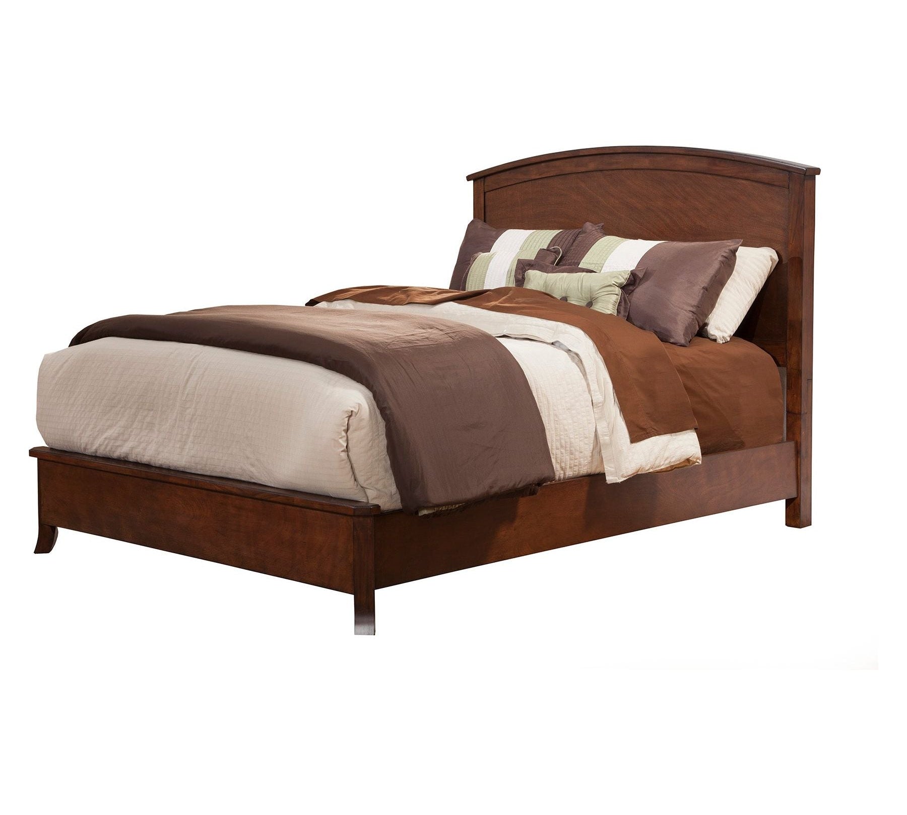 Baker Panel Bed, Mahogany