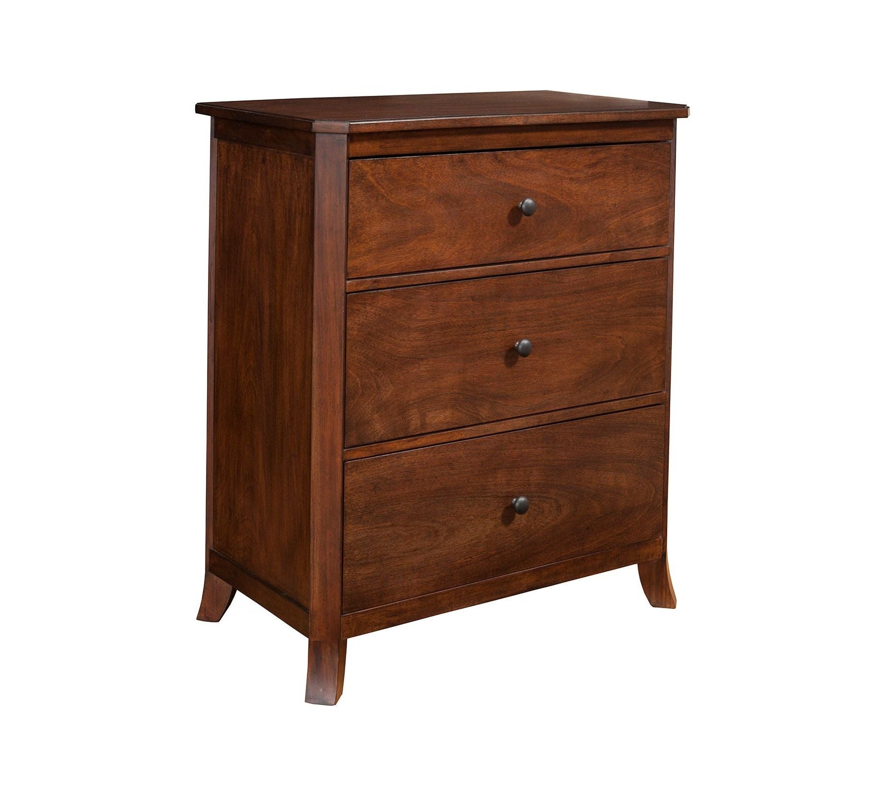 Baker Small Chest, Mahogany