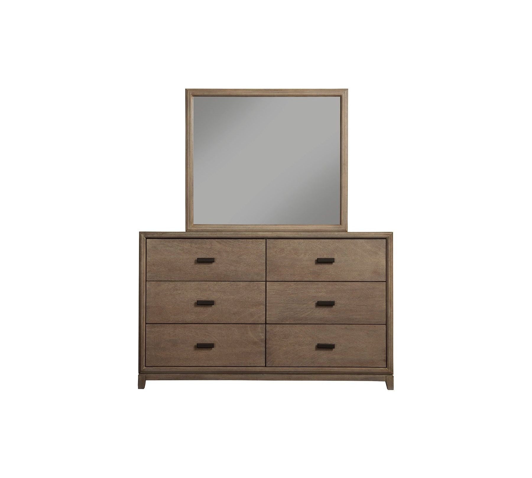 Camilla Mirror, Antique Grey