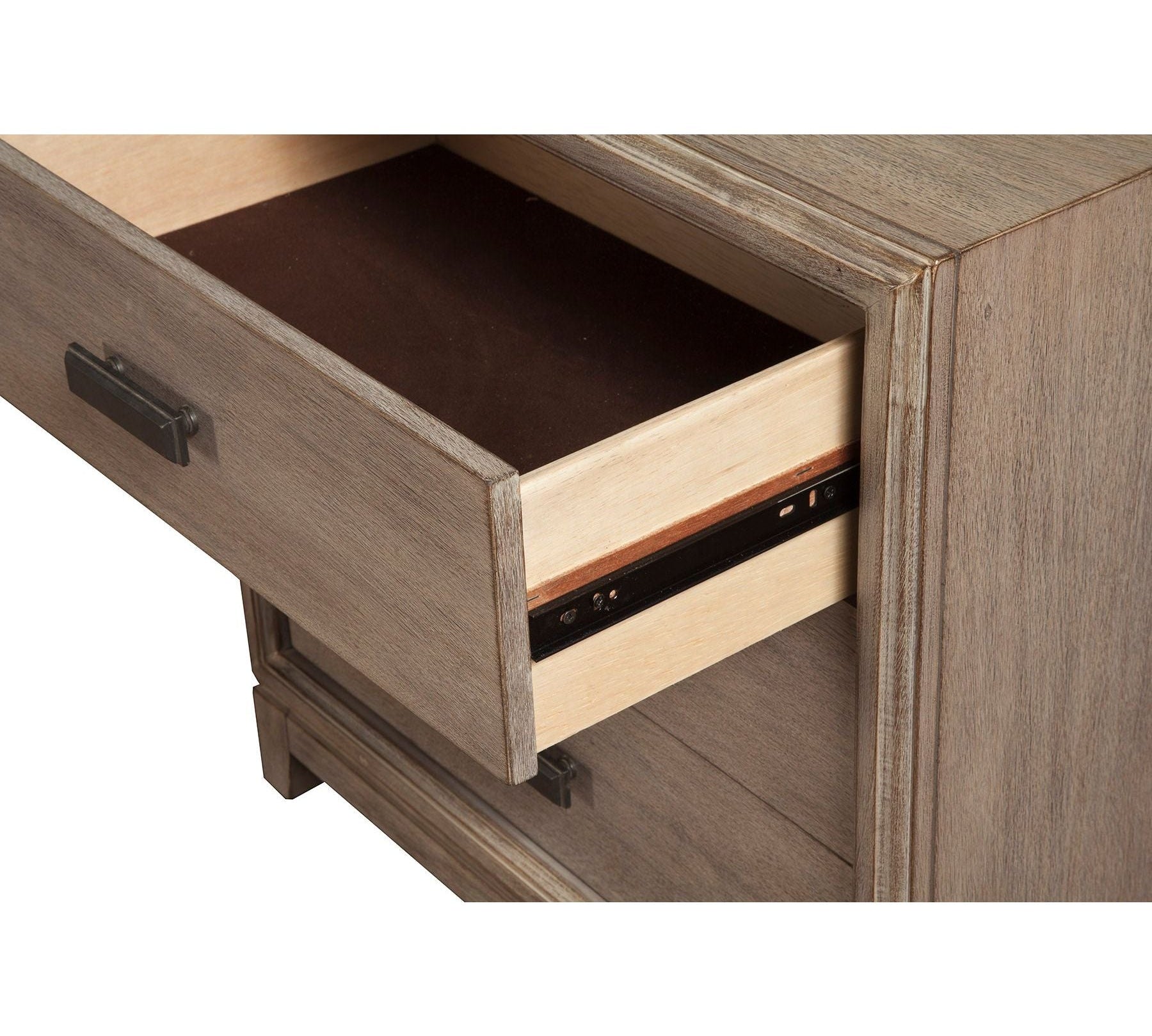 Camilla Nightstand, Antique Grey