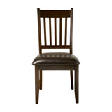 Capitola Faux Marble 5 Piece Dinette Set, Espresso