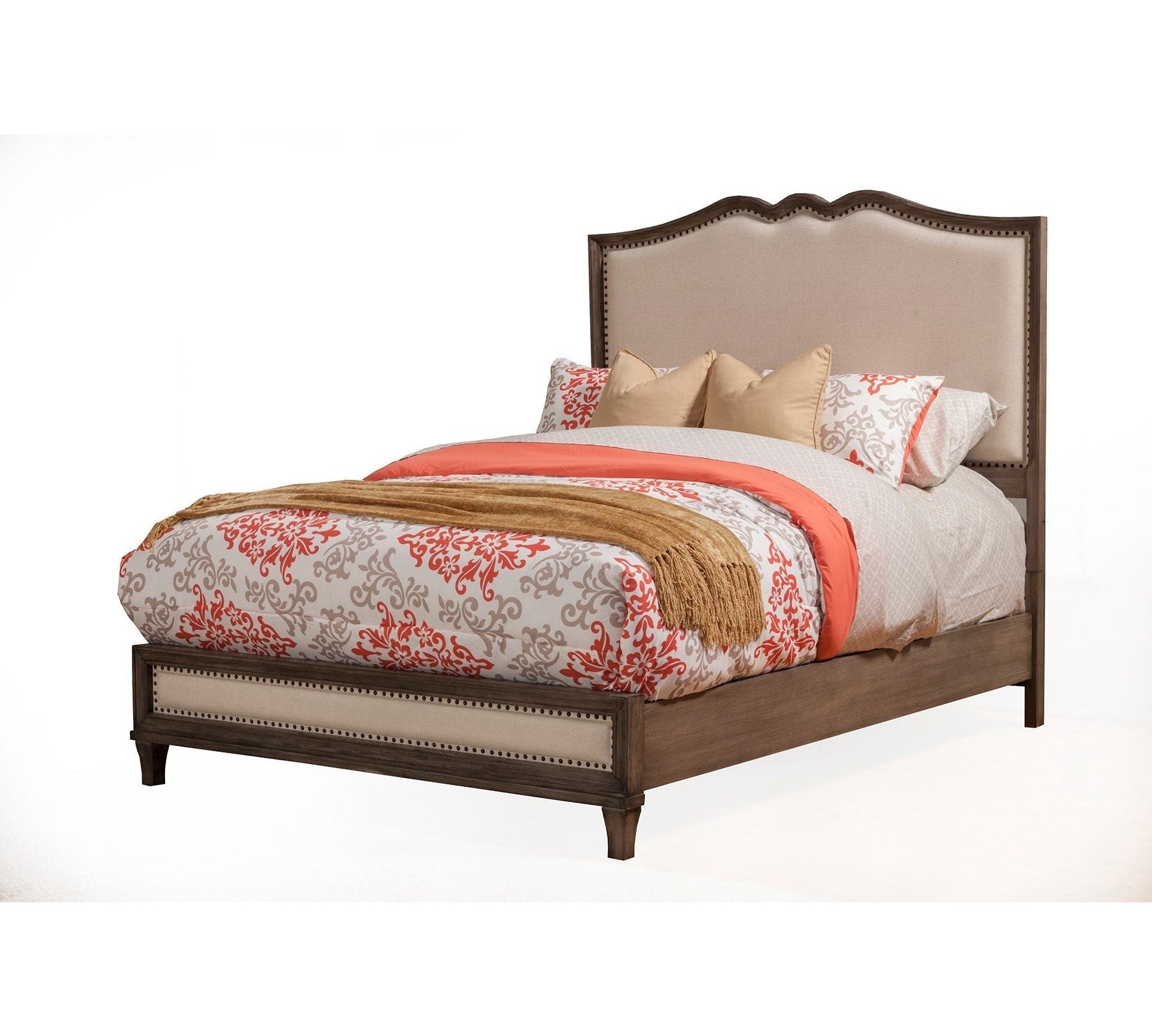 Charleston Bed, Antique Grey
