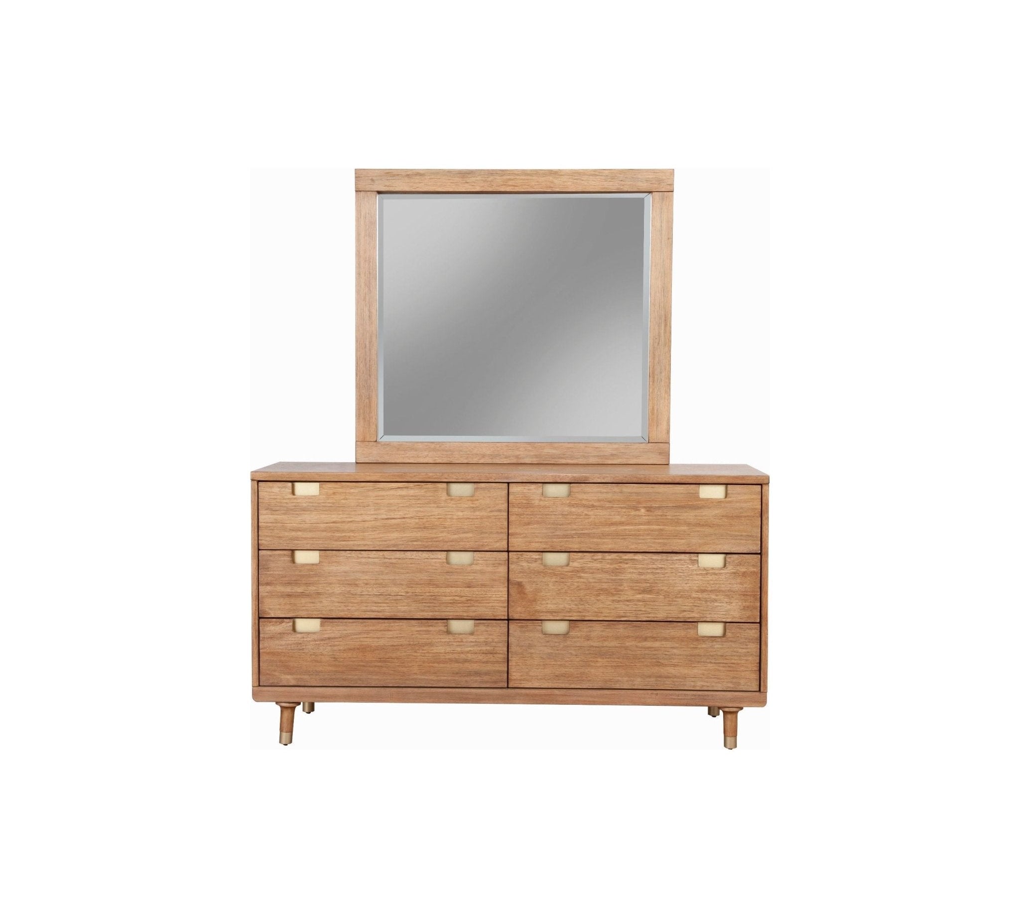 Easton Dresser & Mirror, Sand