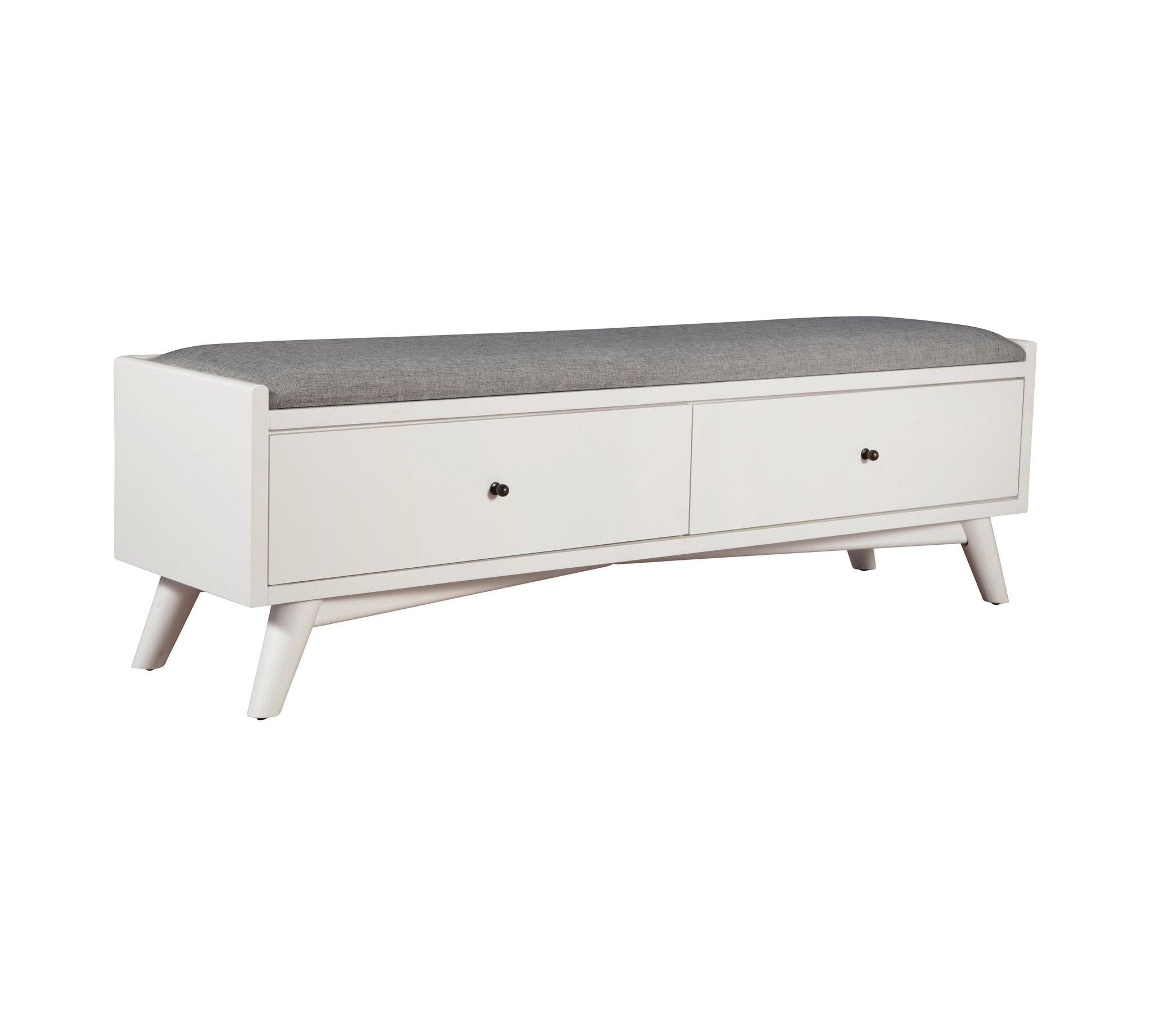 Flynn Bench, White