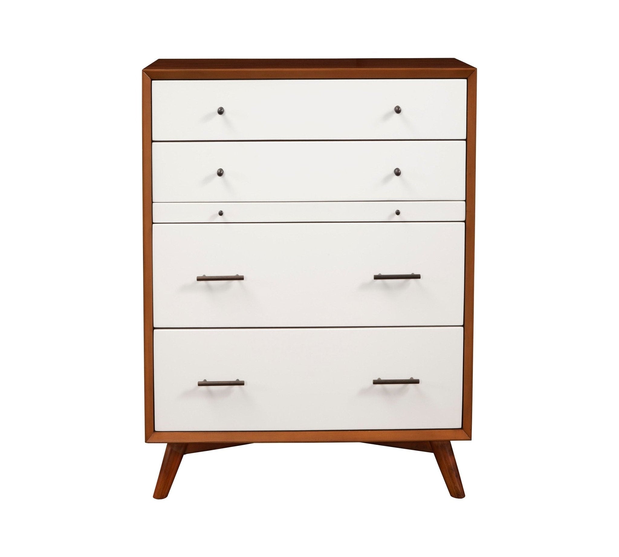 Flynn Chest, Chestnut/White