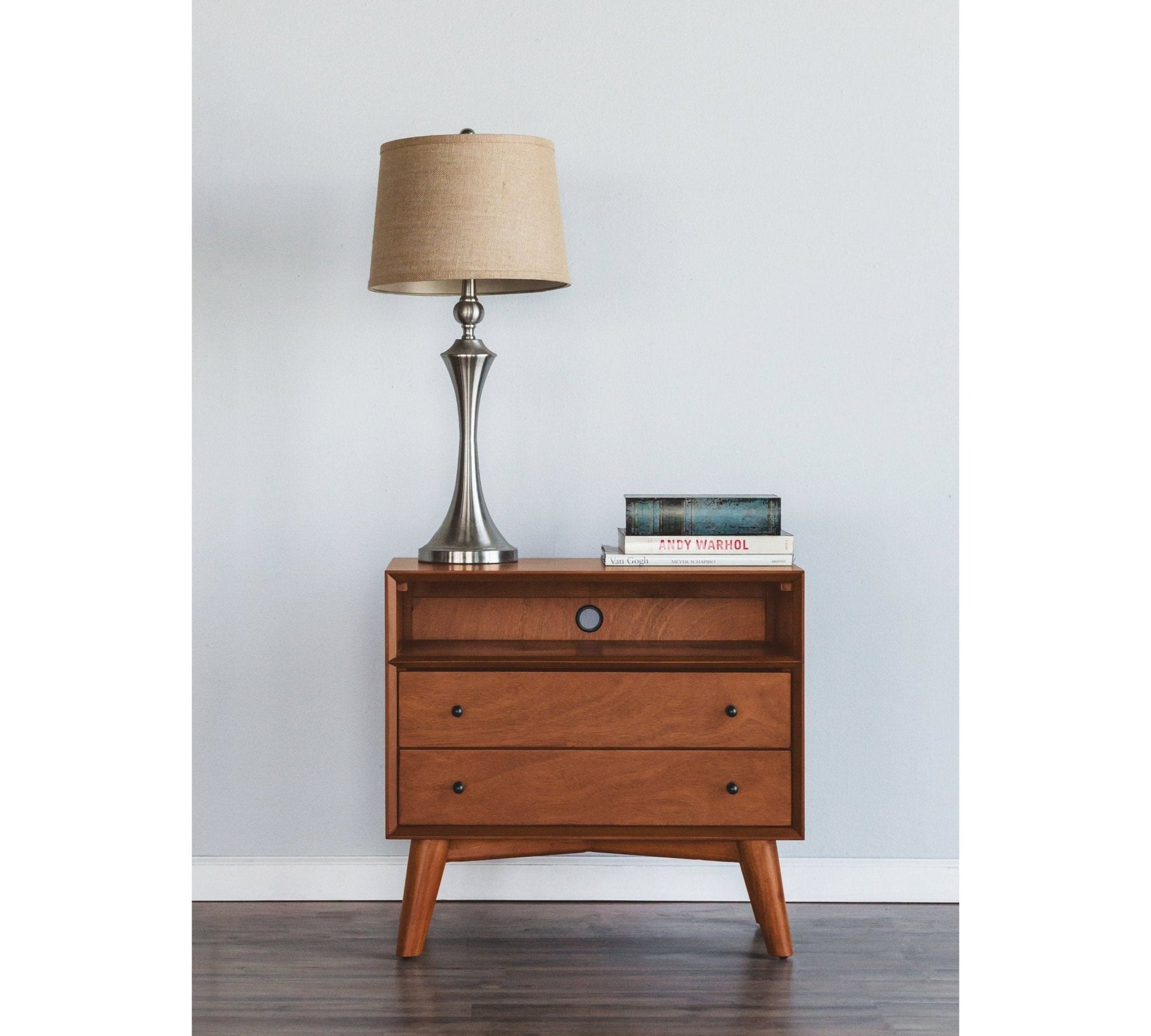 Flynn Large Nightstand, Chestnut