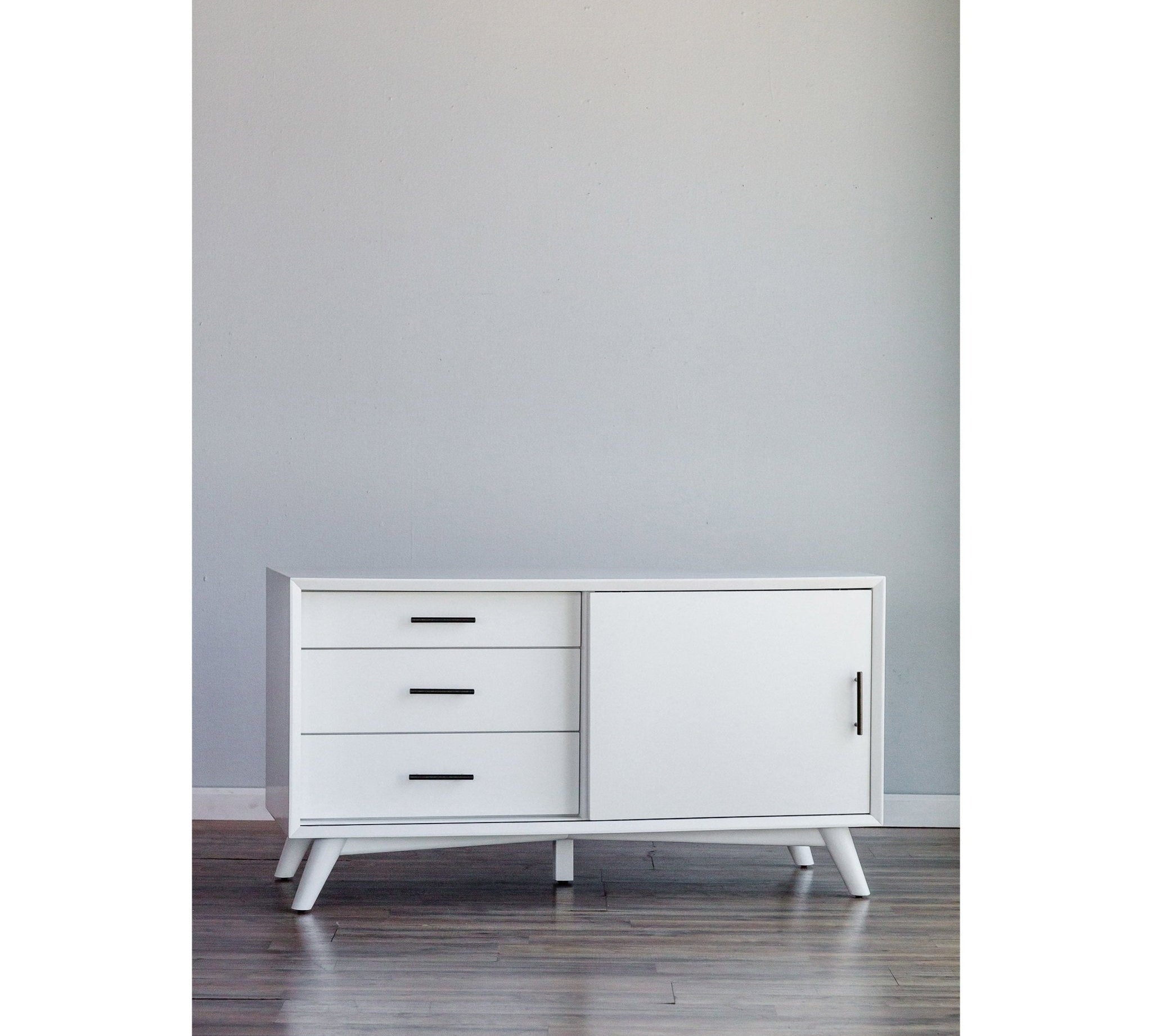 Flynn Small TV Console, White
