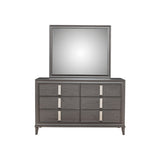Lorraine Mirror, Dark Grey