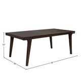 Olejo Dining Table, Chocolate