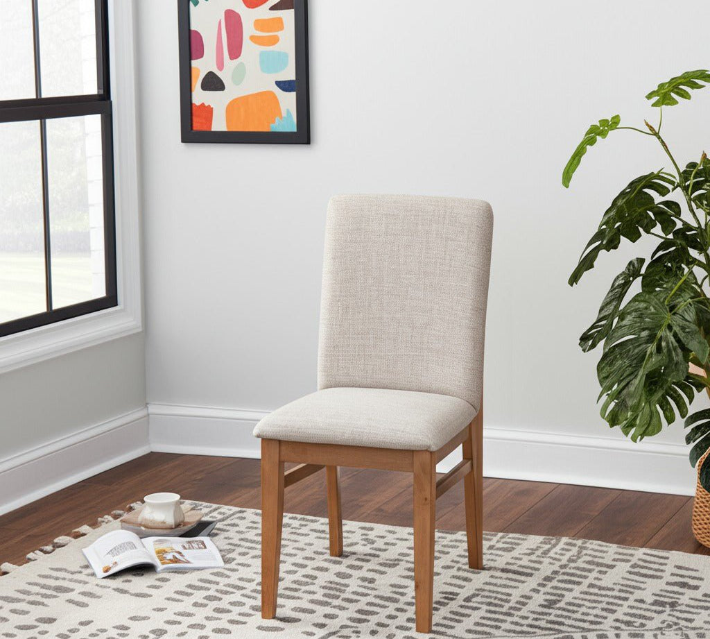 Olejo Side Chairs Set of 2, Natural