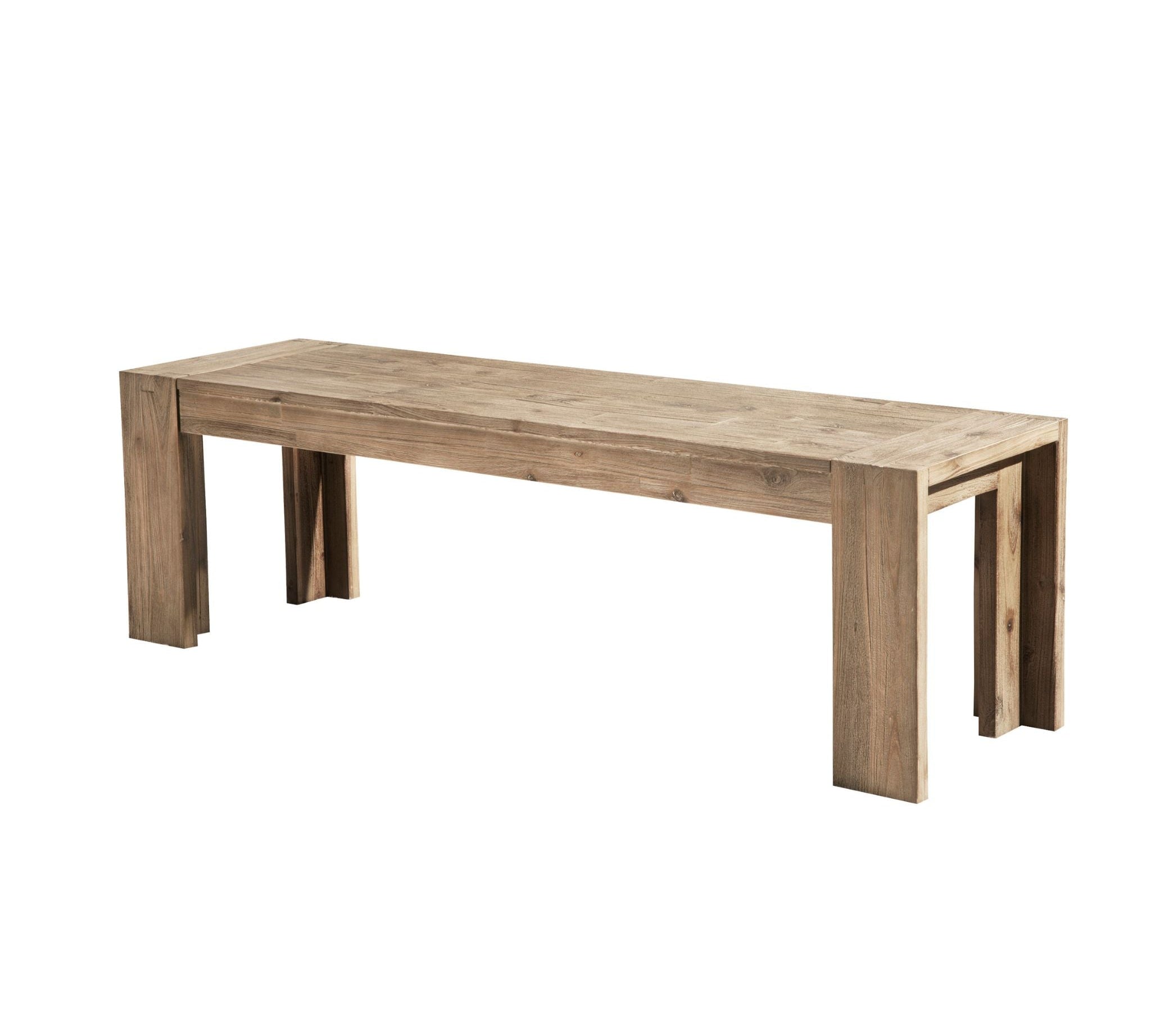 Seashore Bench, Antique Natural