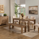 Seashore Dining Table, Antique Natural