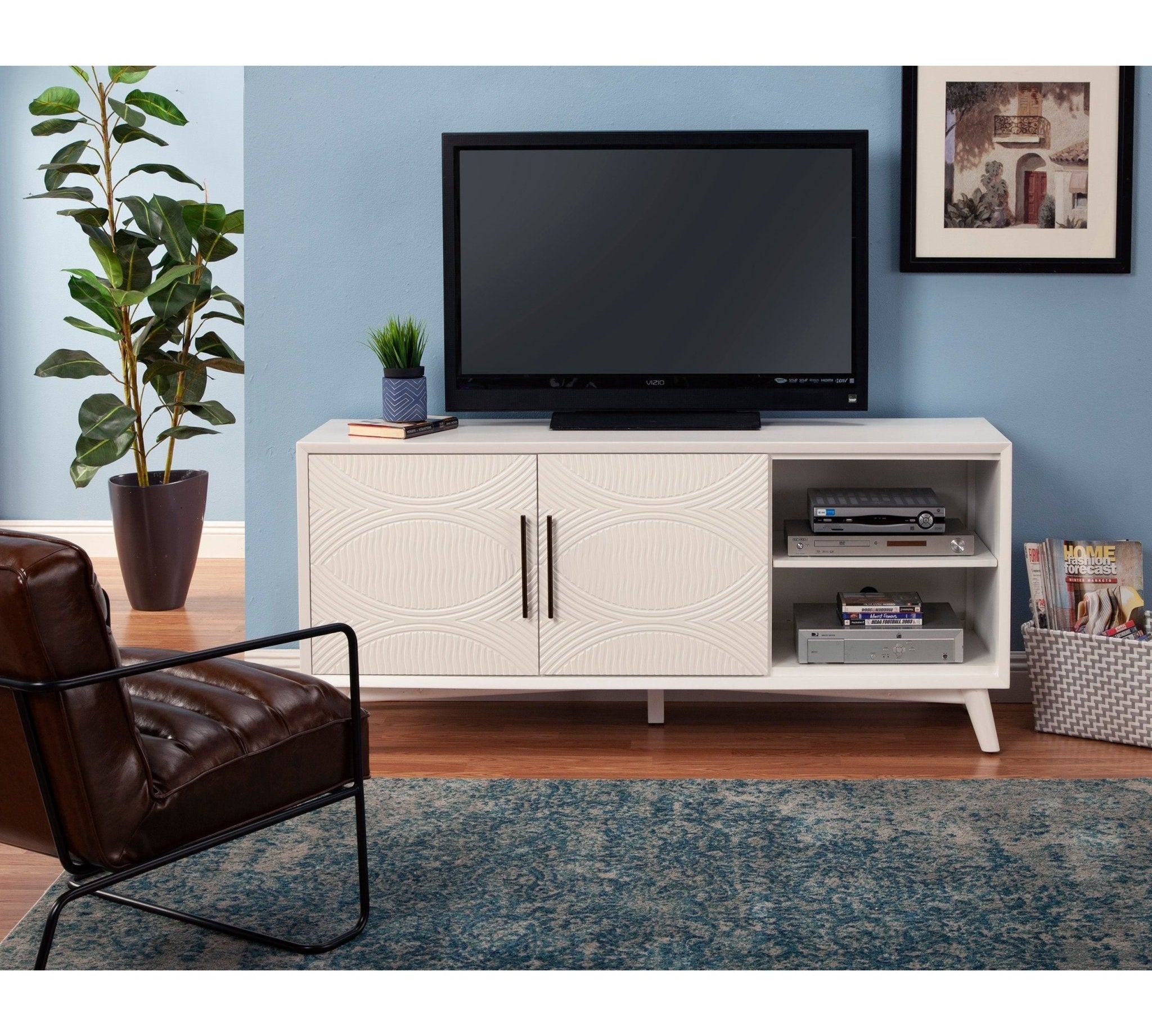 Tranquility TV Console, White