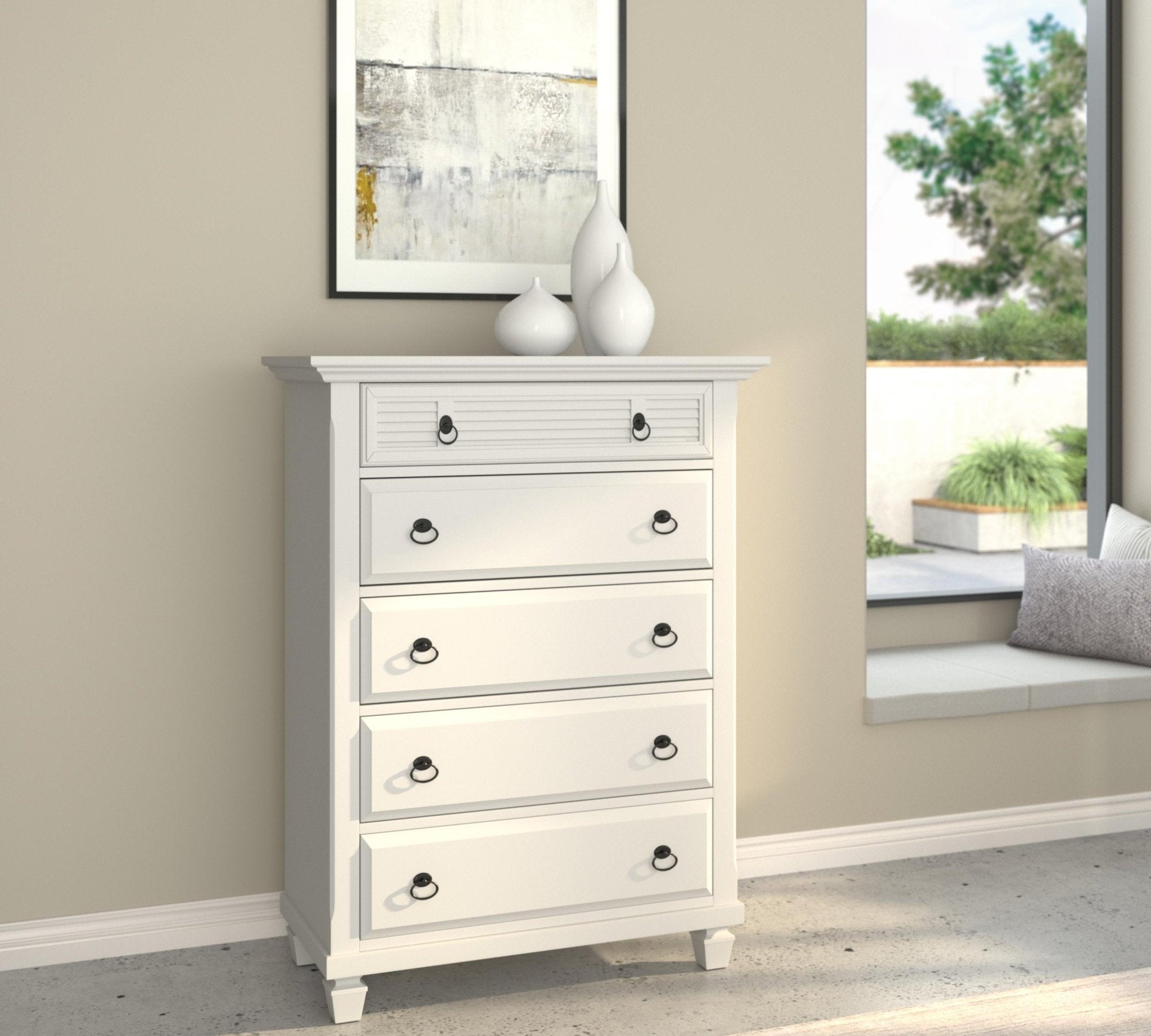 Winchester Chest, White