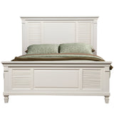 Winchester Shutter Panel Bed, White